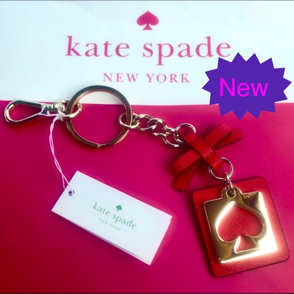 kate spade Accessories - Kate Spade New York Leather Keyfob Keychain